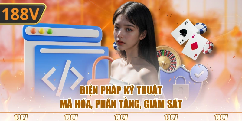 Biện pháp kỹ thuật mã hóa, phân tầng, giám sát