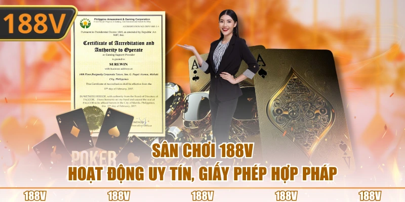 Sân chơi hoạt động nhiều năm và hợp pháp